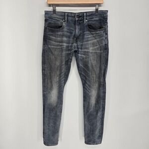 G-Star Raw Revend Skinny Jeans‎ Mens 32x30 Dark Blue Wash Stretch Denim (30x29)